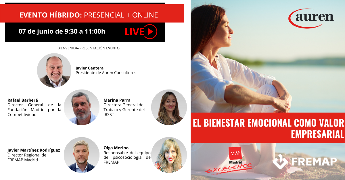 La salud mental protagoniza la jornada de formación ‘El bienestar emocional como valor empresarial’