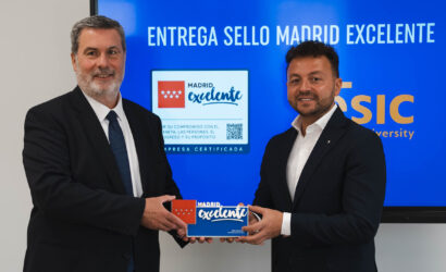 Madrid Excelente hace entrega de su sello de calidad a ESIC University
