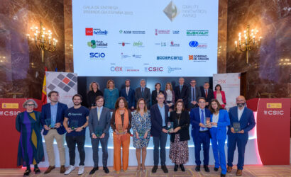 Las cuatro organizaciones madrileñas que representarán a España en la edición internacional de los Quality Innovation Award, QIA, reciben su galardón en el CSIC