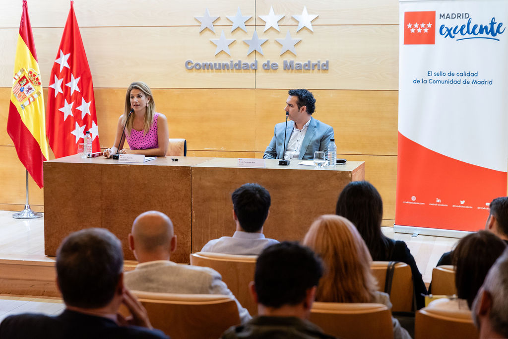 Madrid Excelente organiza la séptima edición de “Inspiring Mornings” en el Auditorio de la Real Casa de Correos ante 120 empresas