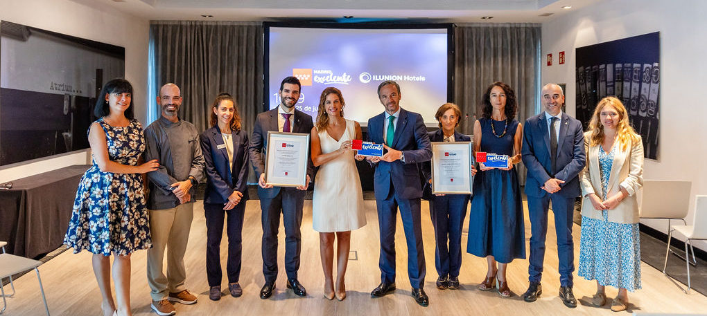 ILUNION Hotels recibe el sello Madrid Excelente por su modelo de negocio inclusivo