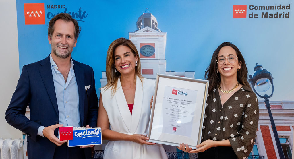 Madrid Excelente entrega su sello de calidad a WECITY por su modelo de innovación en el sector inmobiliario