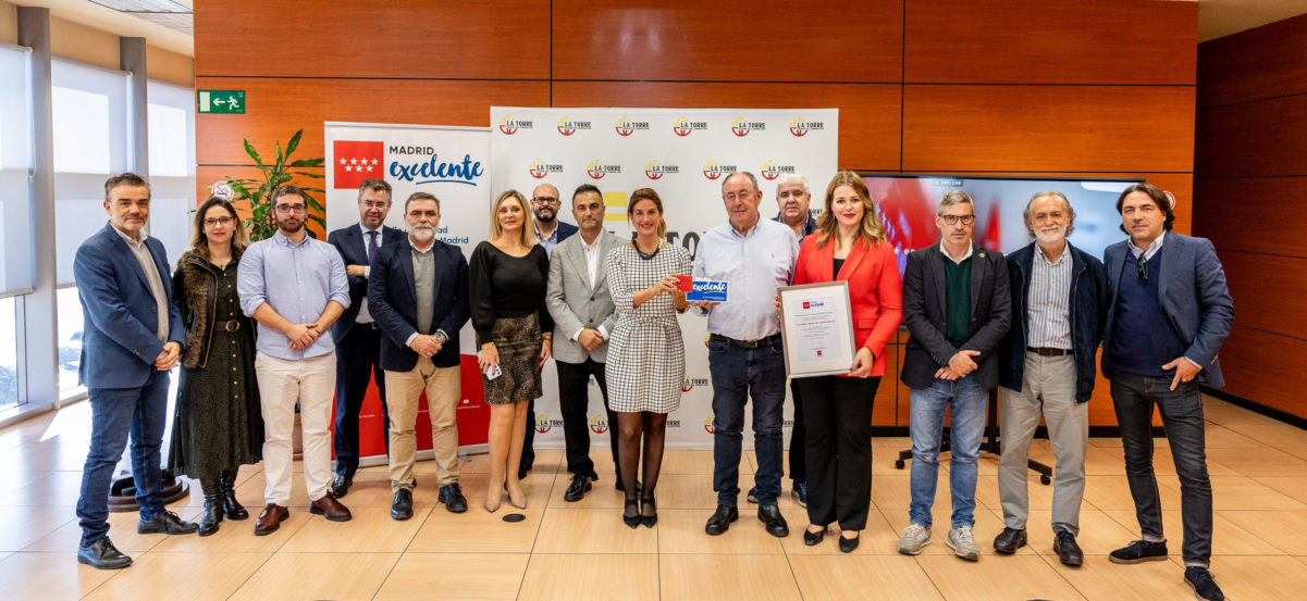 La Comunidad de Madrid otorga el sello de calidad Madrid Excelente a La Torre Ciudad del Conductor