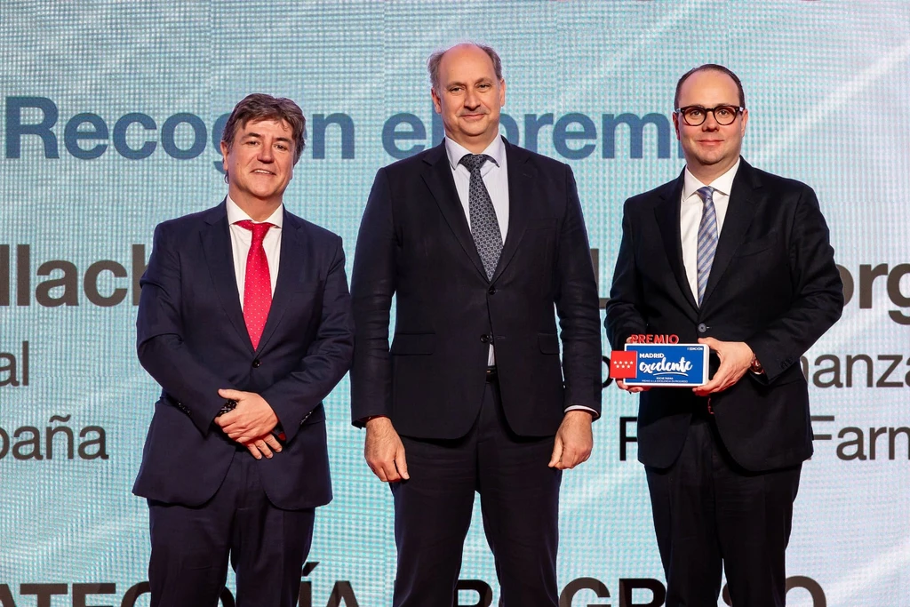 Roche Farma España ha sido galardonada con el Premio Progreso de Madrid Excelente por su compromiso con la innovación biomédica y el desarrollo tecnológico