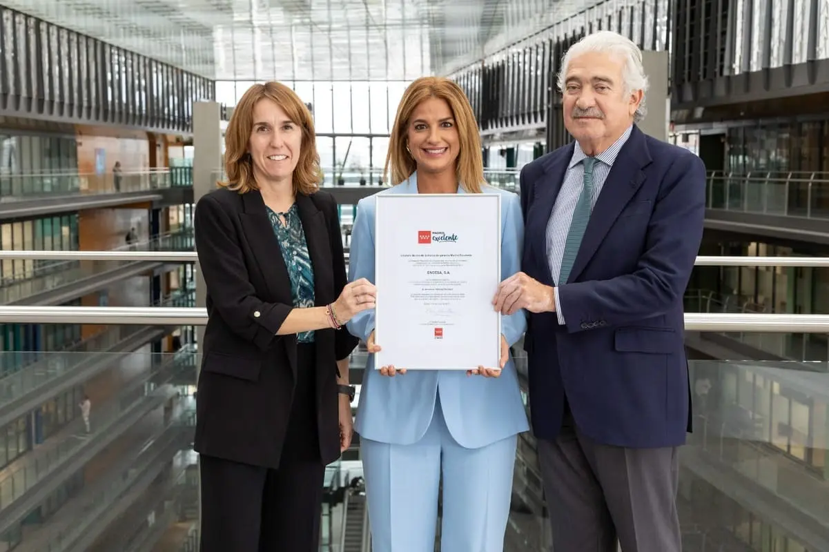 Entrega del Sello Madrid Excelente a Endesa