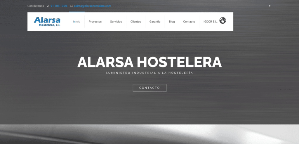 Alarsa Hostelera web