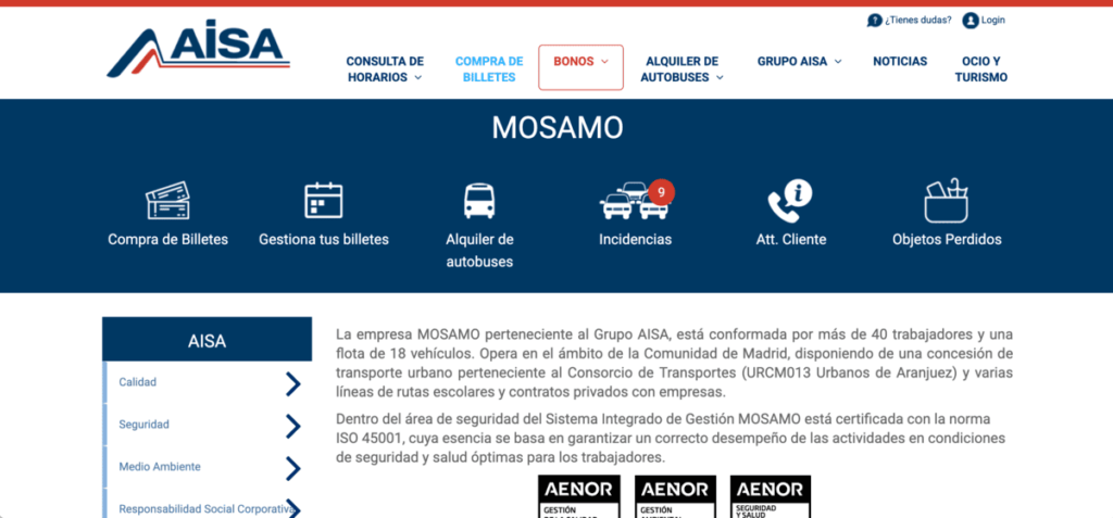 EMPRESA AISA