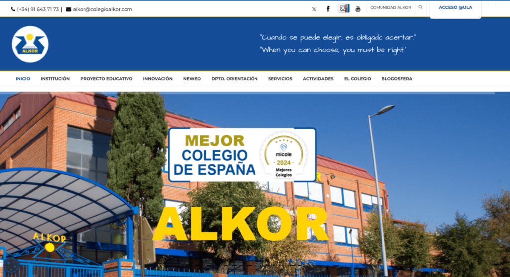 EMPRESA COLEGIO ALKOR MADRID EXCELENTE