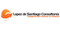 LOGO LOPEZ SANTIAGO CONSULTORES MADRID EXCELENTE