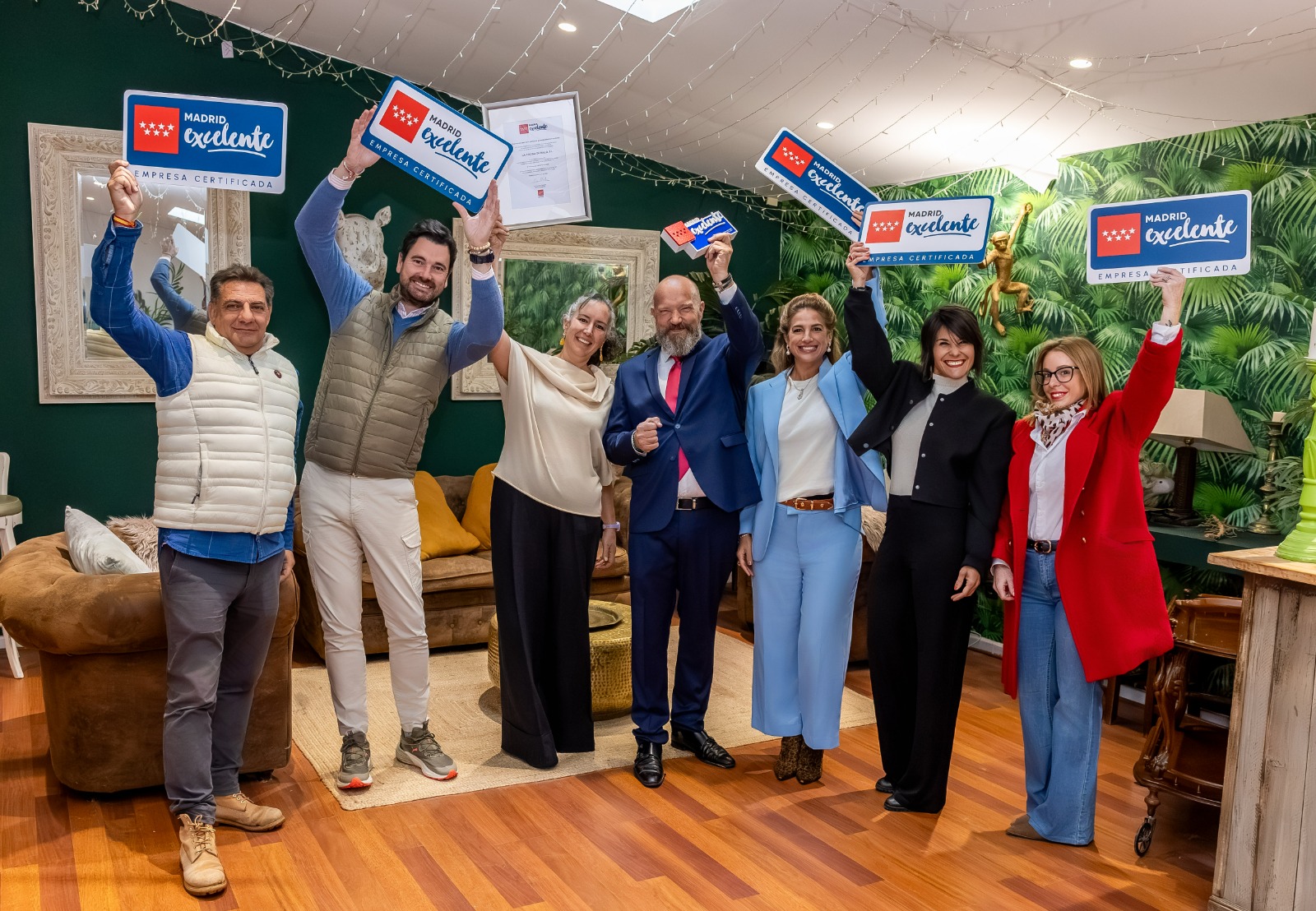 La Comunidad de Madrid distingue a La Cocina de Malú, única empresa con el sello Madrid Excelente en El Molar
