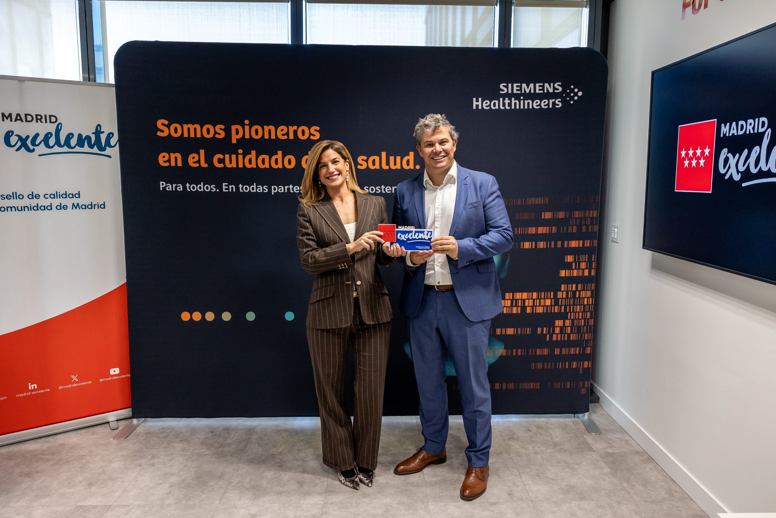 Siemens Healthineers obtiene un resultado sobresaliente en la evaluación de seguimiento del sello de calidad Madrid Excelente